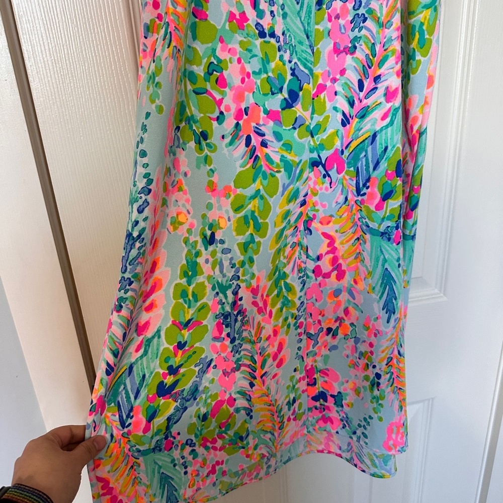 Lilly Pulitzer Pearl Soft Shift Dress in Catch the Wave Size 2 - Picture 5 of 6